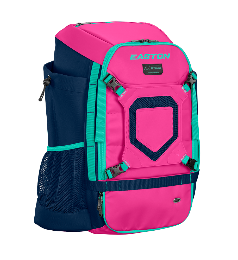 Baseball/Softball-Rucksack Easton WALK-OFF ETHOS BACKPACK - rosa/navy/mint