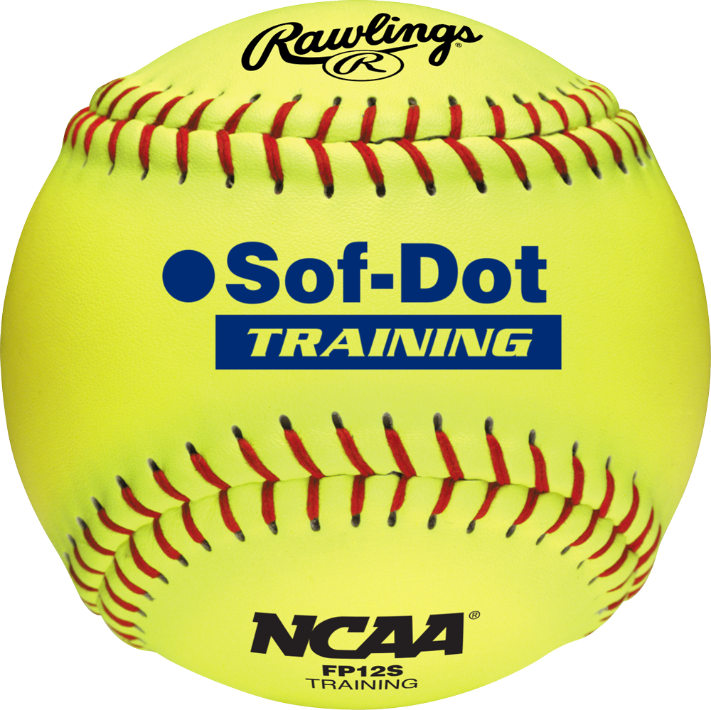Box (12 Stück / 1DZ) Softball Ball Rawlings FP12S NCAA (12")